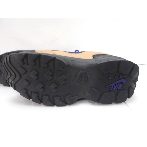 Nike ACG Air Mada Shoes Mens Size 10 Tan Purple Trail Sneakers DM3004-200